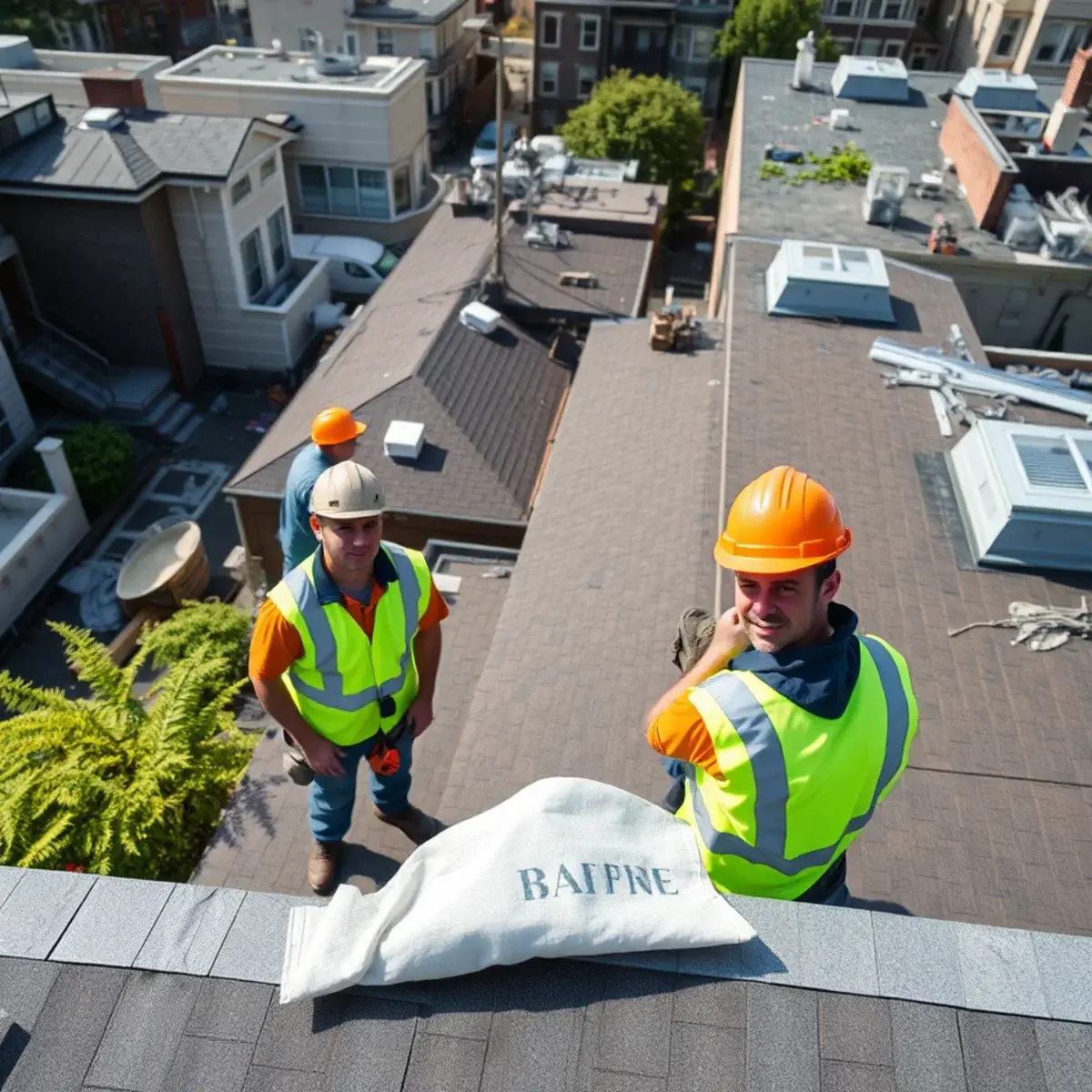 Roof replacement project near Jackson Heights, NY
