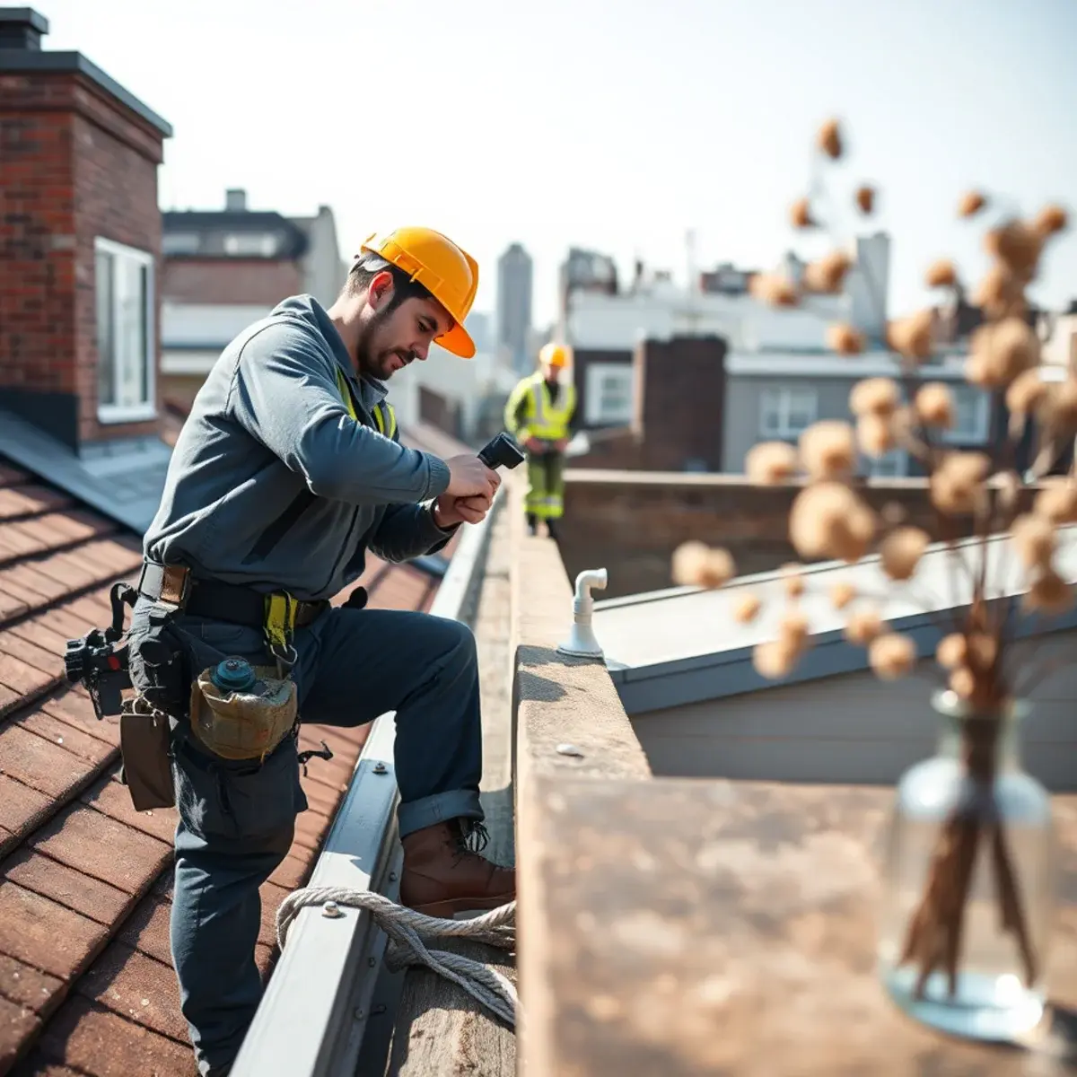 Gutter protection and roof drainage work near Jackson Heights, NY