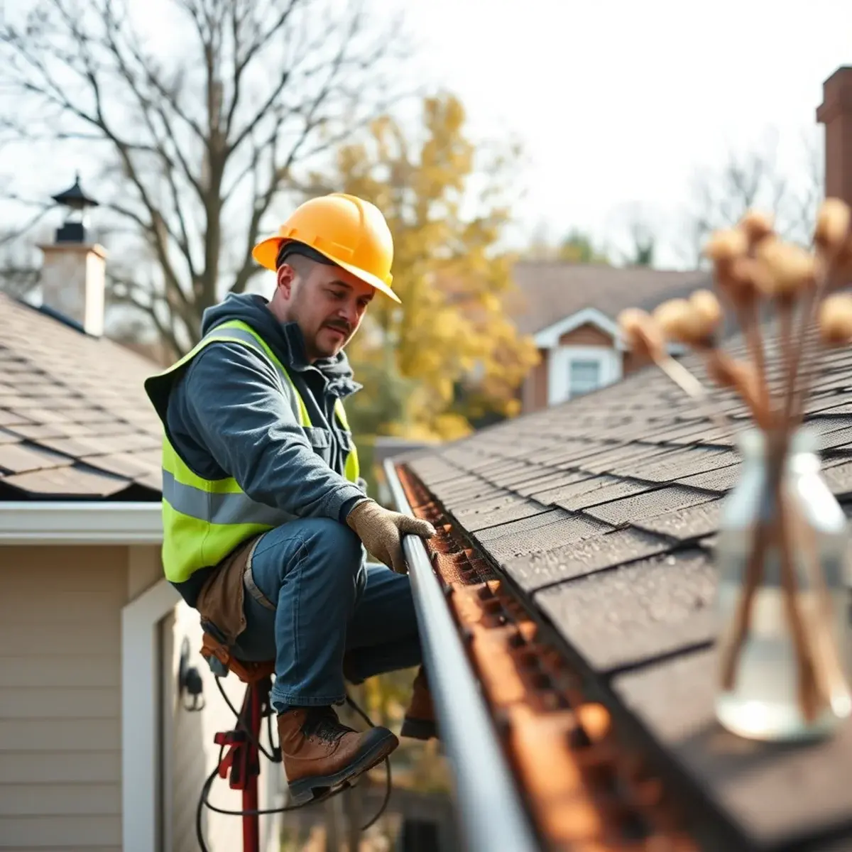 Gutter protection and roof drainage work near Johnstown, NY