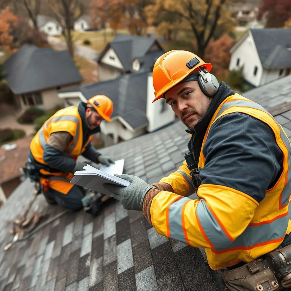 Storm damage roof repair near Katonah, NY