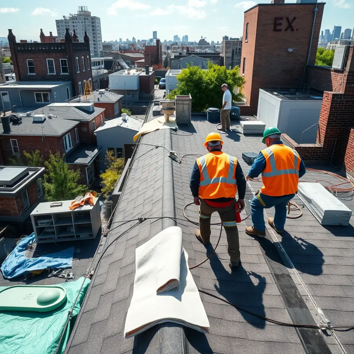 Roof replacement project near Kingsbridge, NY