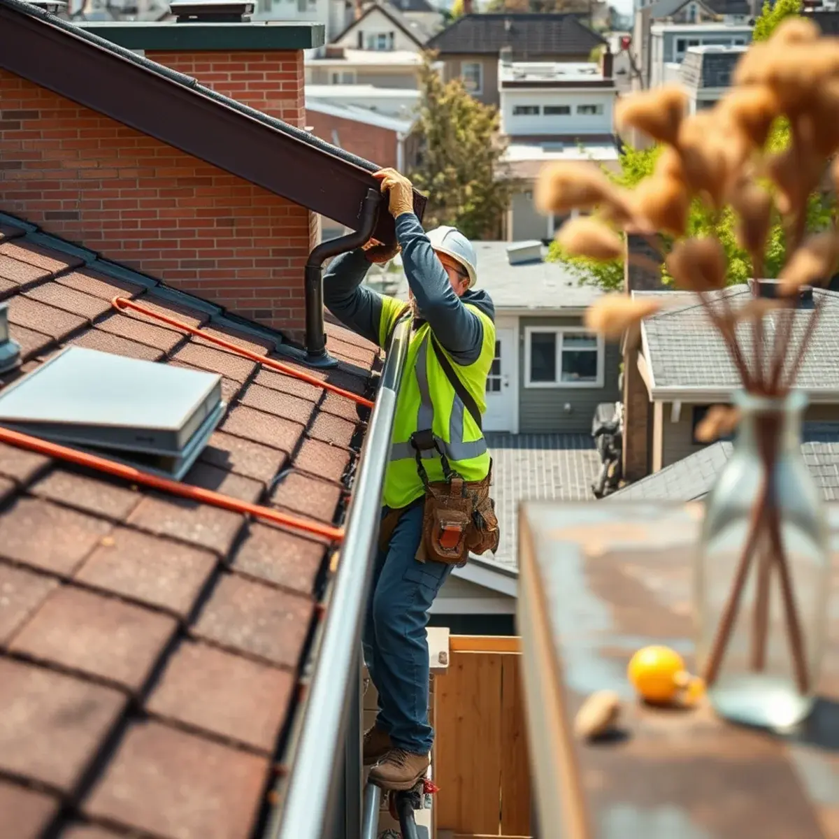 Gutter protection and roof drainage work near Kingsbridge, NY