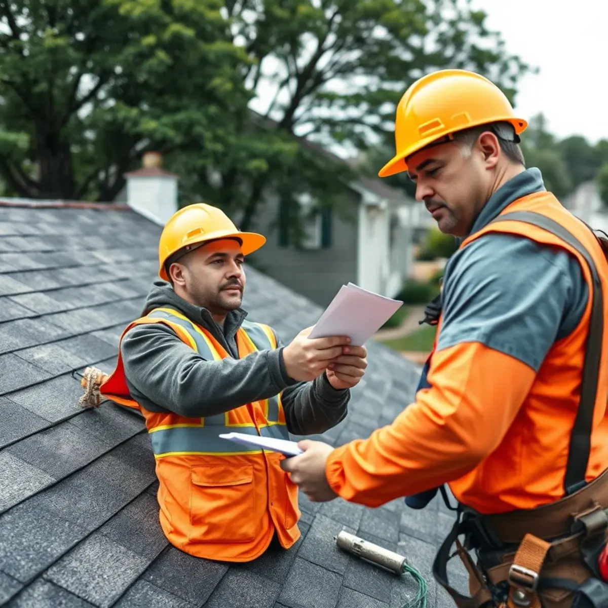 Storm damage roof repair near Lake Ronkonkoma, NY