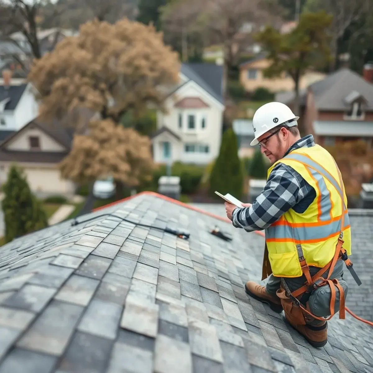 Storm damage roof repair near Lawrence, NY