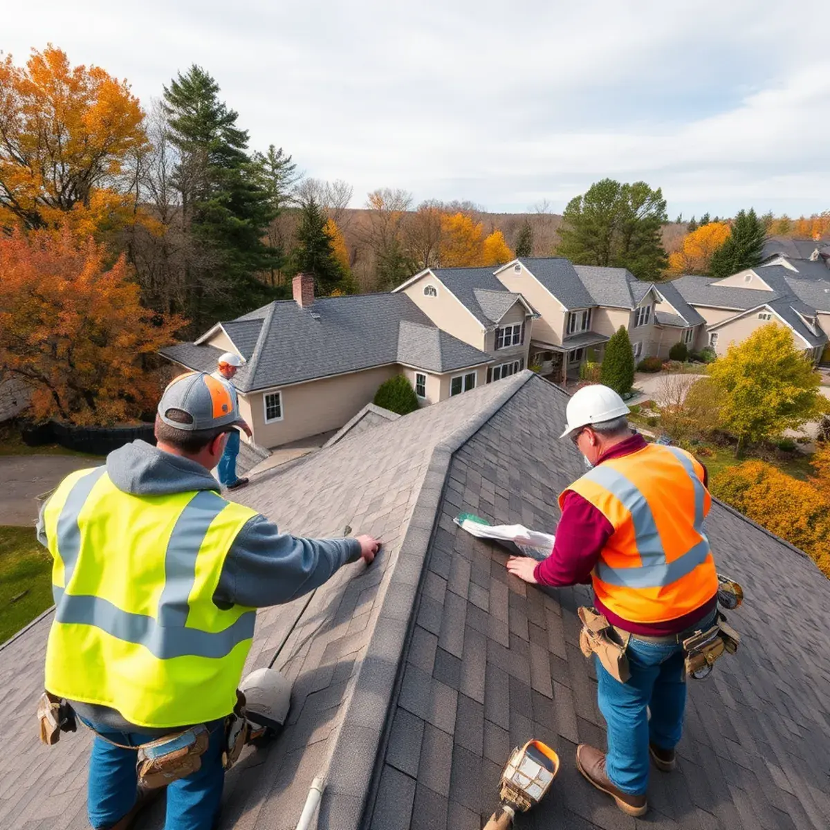 Roof replacement project near Lewis County, NY