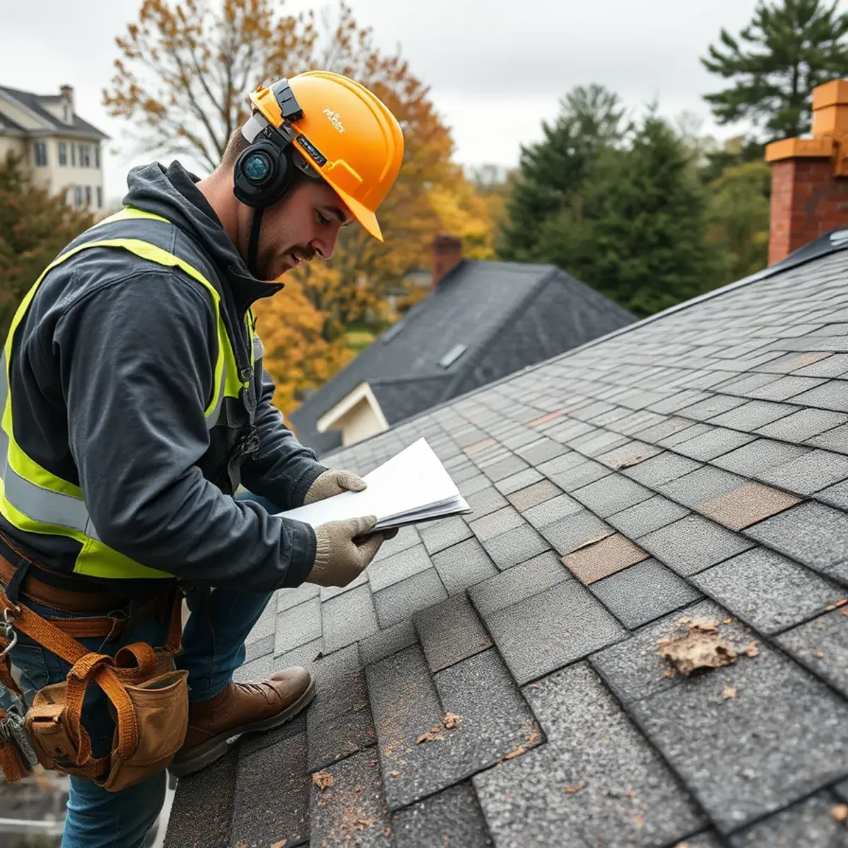 Storm damage roof repair near Lewis County, NY