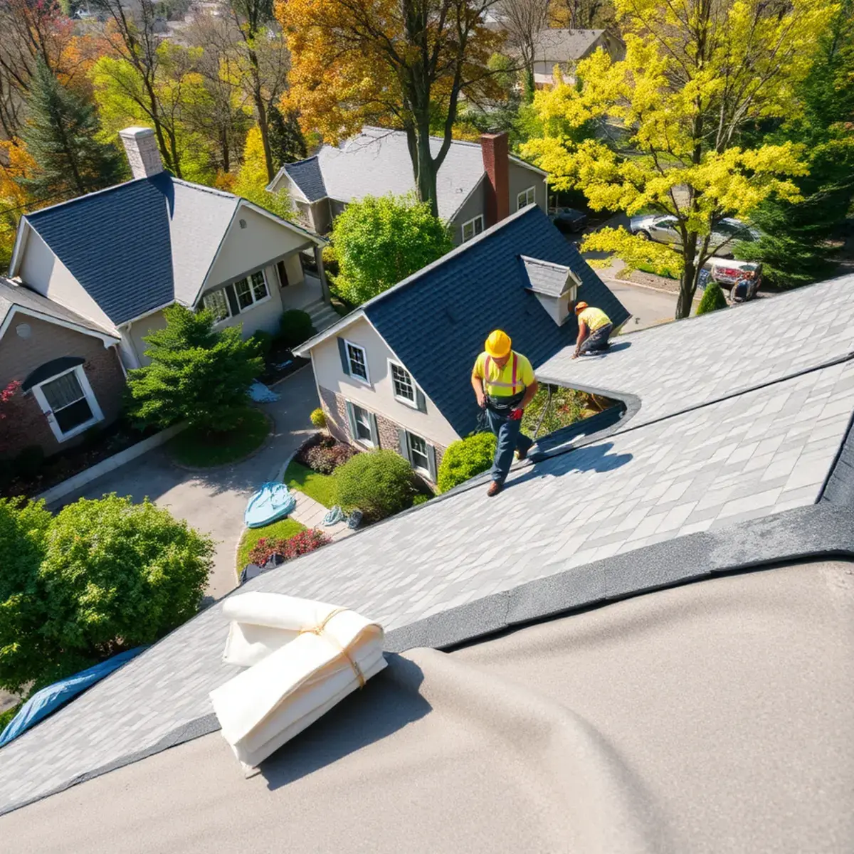 Roof replacement project near Lewisboro, NY