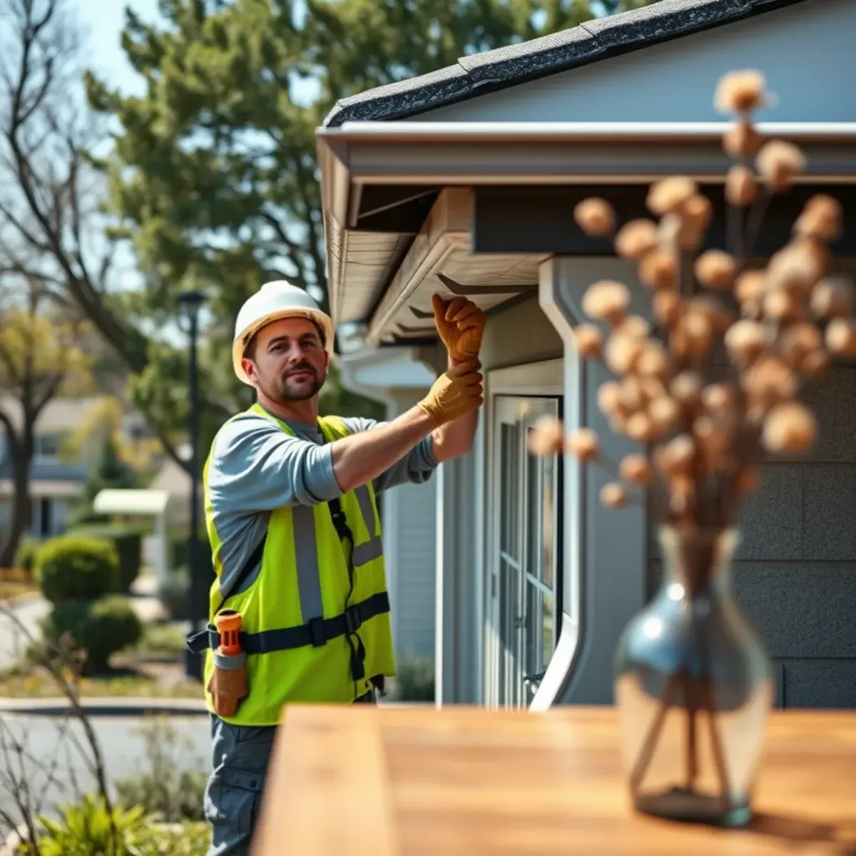 Gutter protection and roof drainage work near Lindenhurst, NY