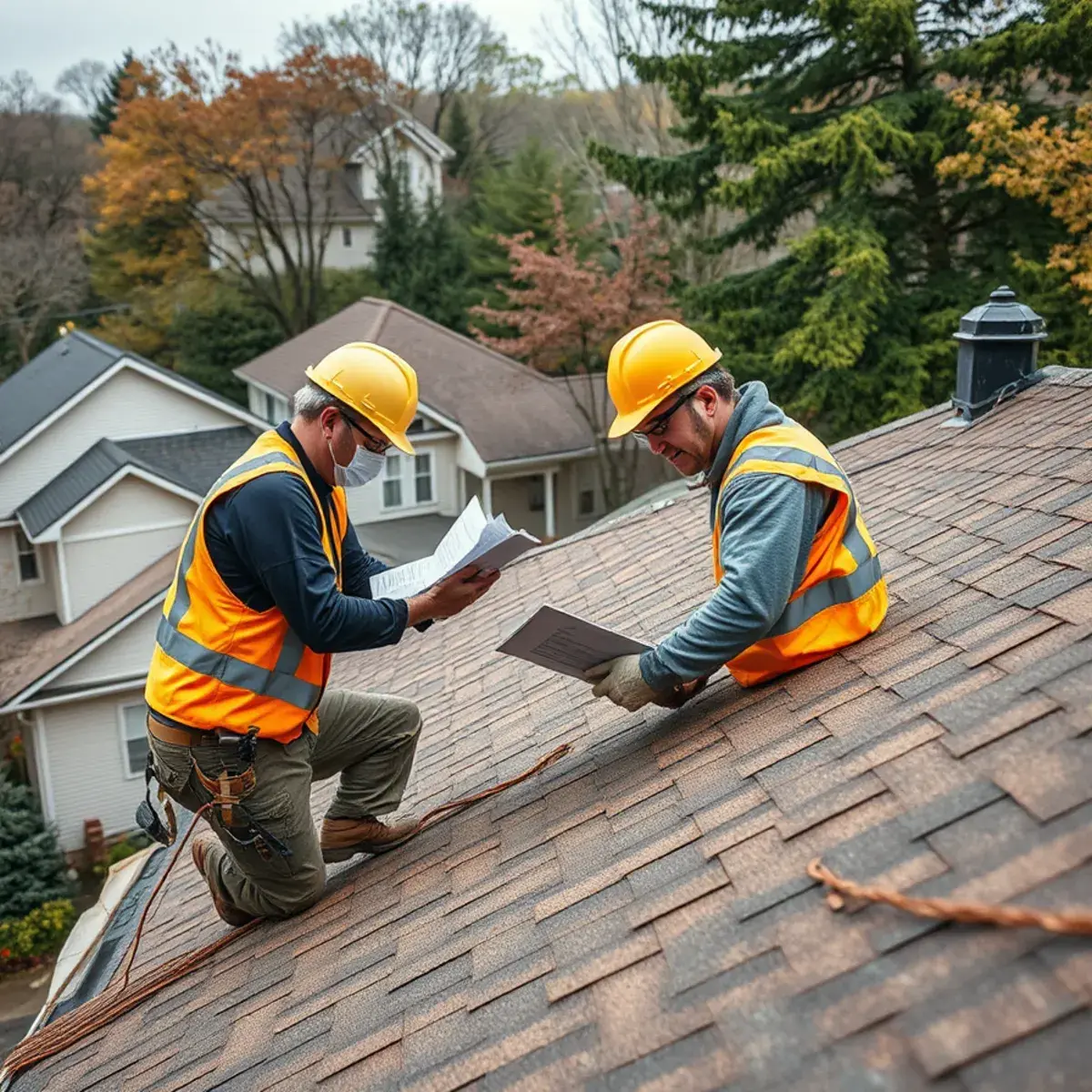 Storm damage roof repair near Little Falls, NY