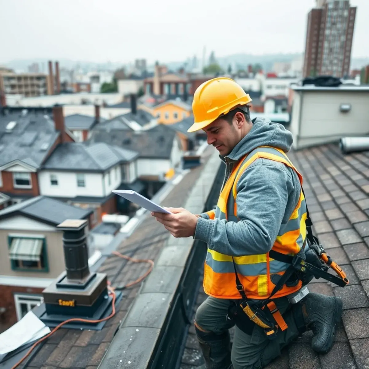 Storm damage roof repair near Little Neck, NY