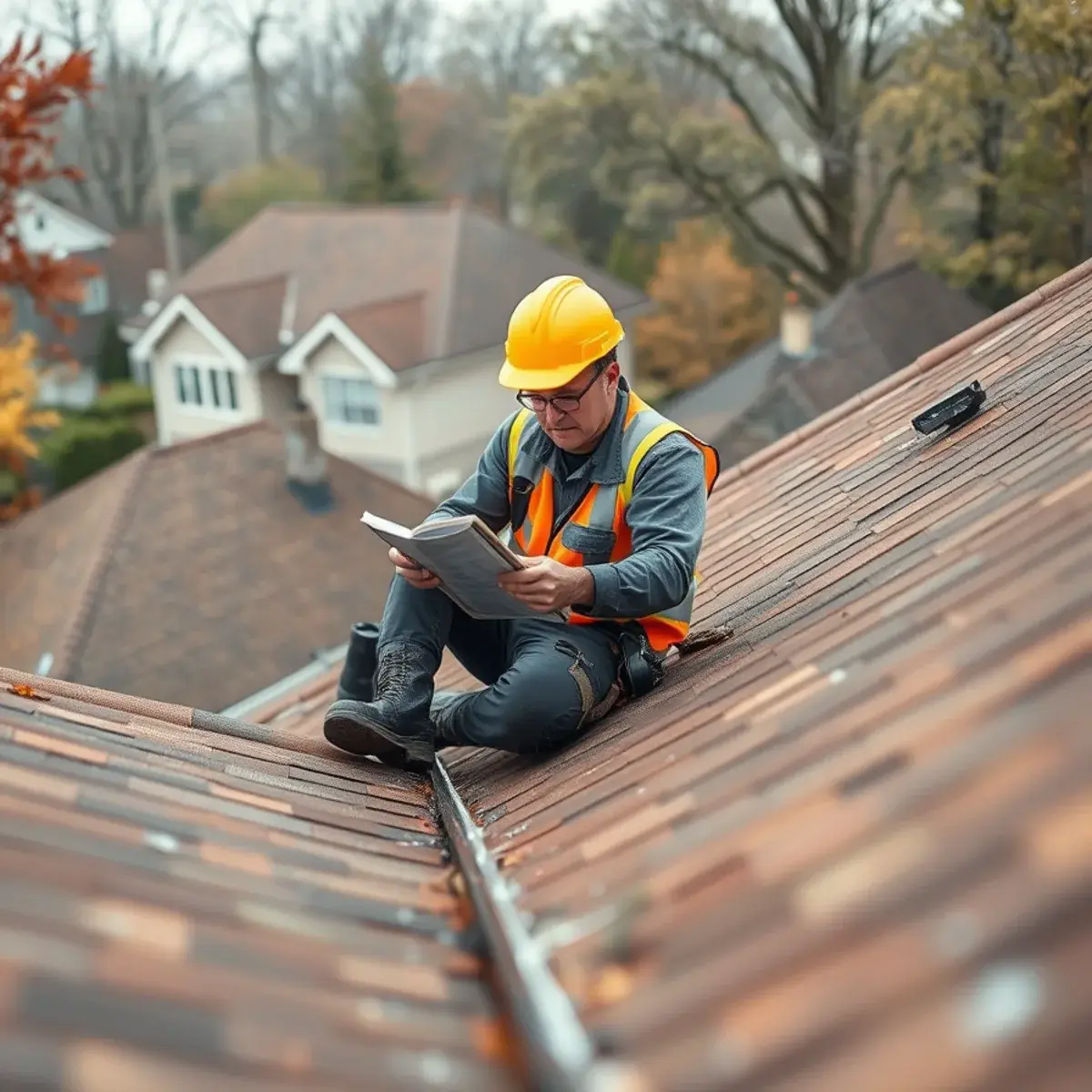 Storm damage roof repair near Lockport, NY