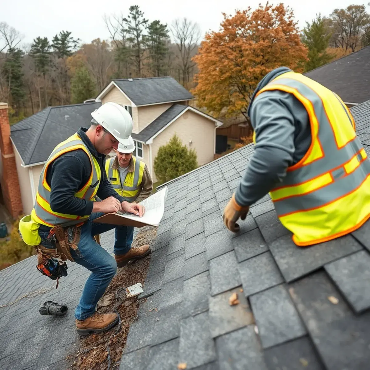 Storm damage roof repair near Madison County, NY