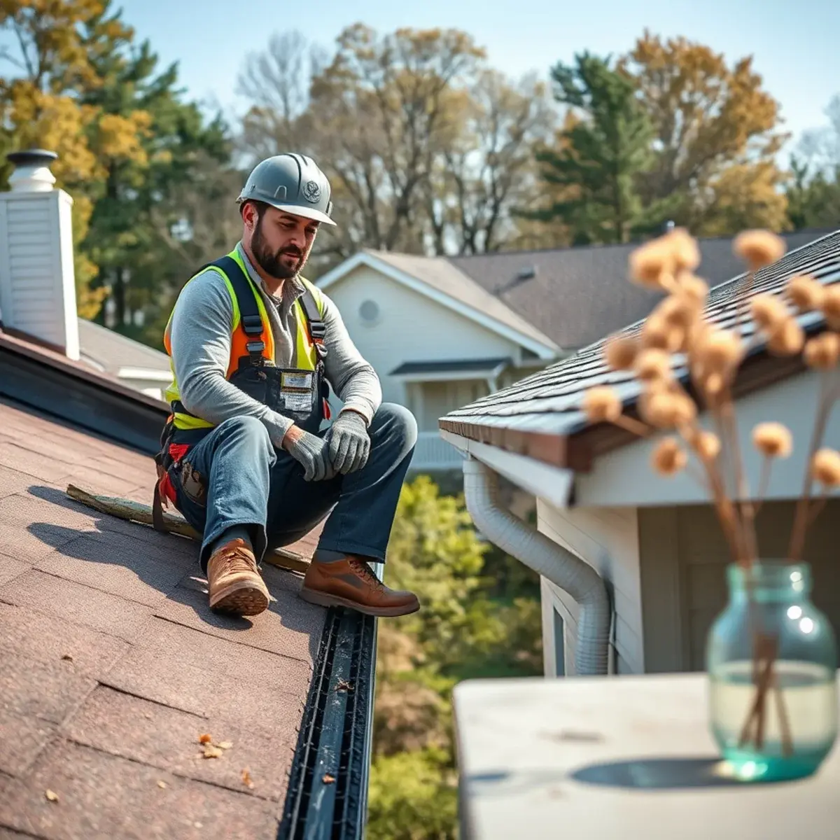 Gutter protection and roof drainage work near Madison County, NY