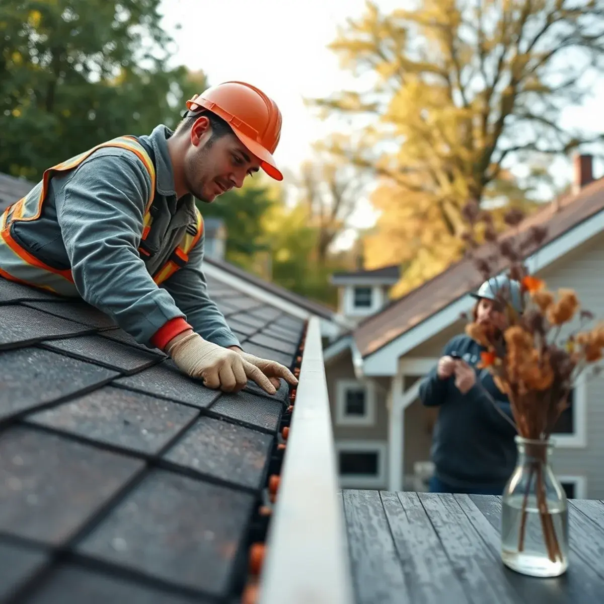 Gutter protection and roof drainage work near Manhattan, NY