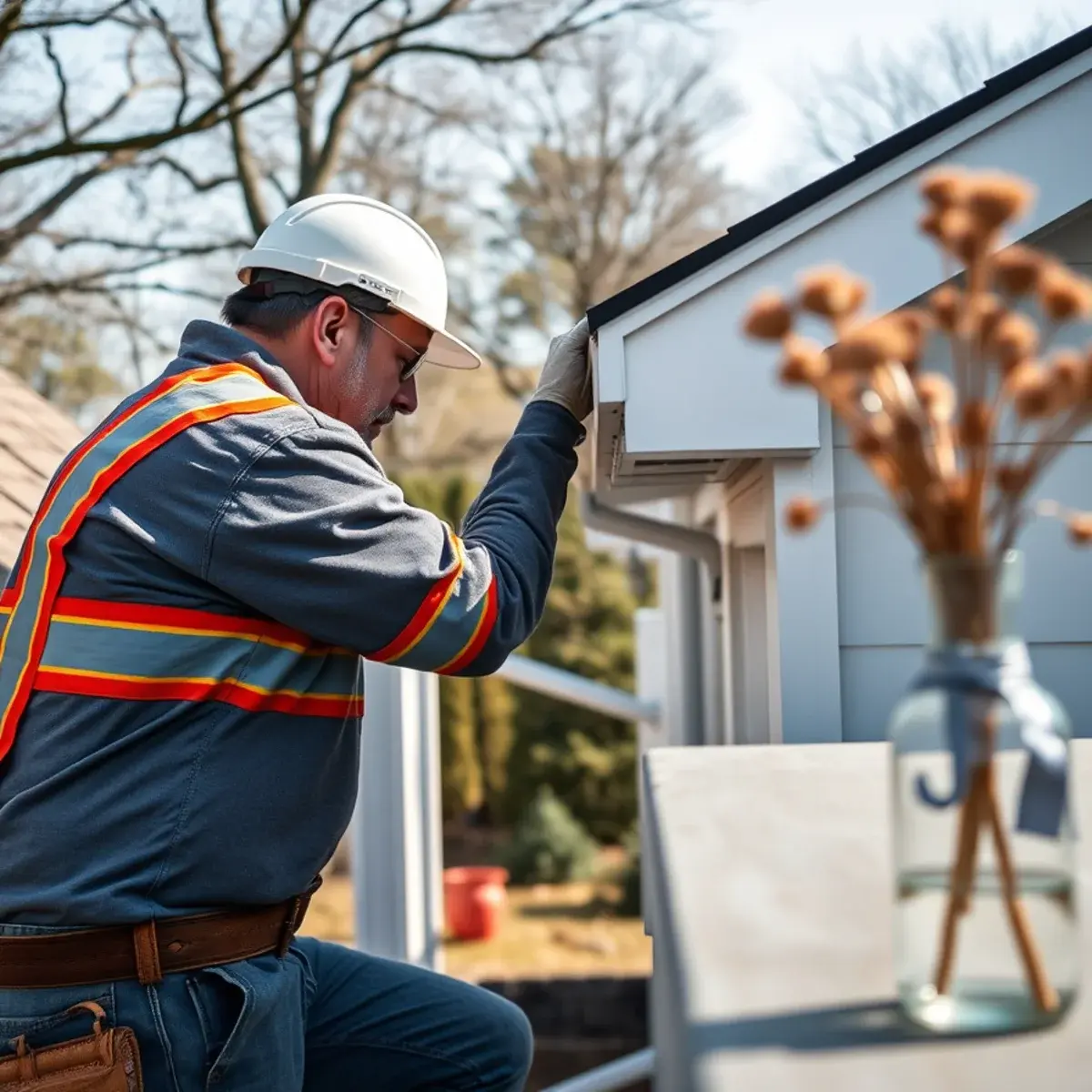 Gutter protection and roof drainage work near Manorville, NY