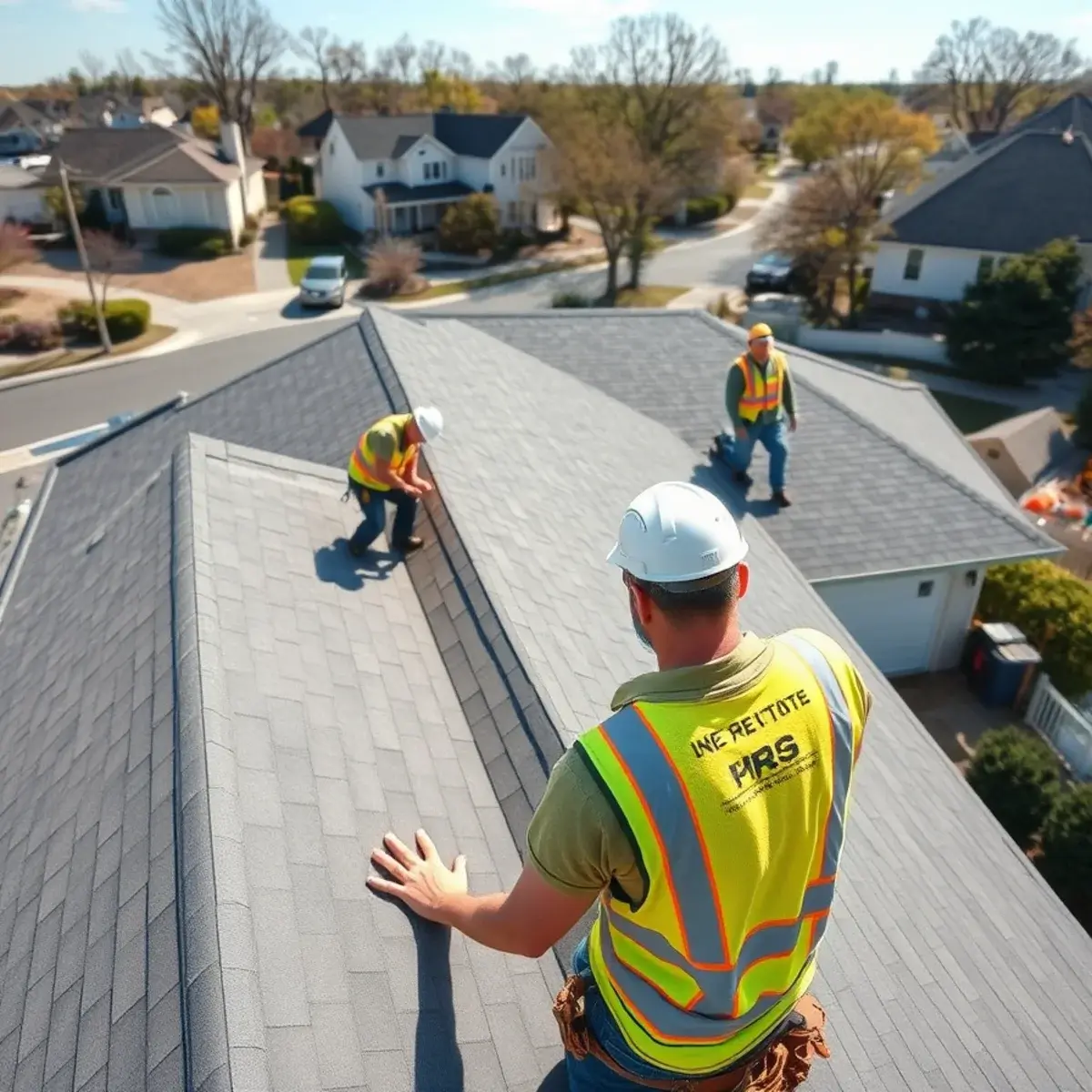 Roof replacement project near Mastic Beach, NY