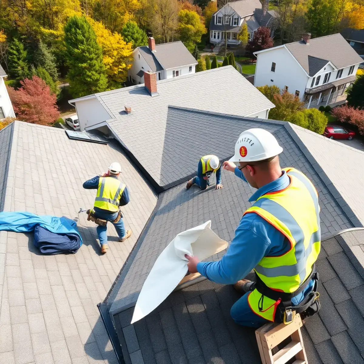 Roof replacement project near Millerton, NY