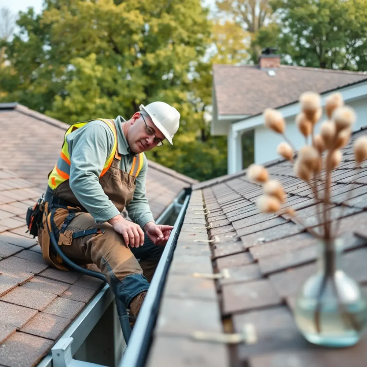 Gutter protection and roof drainage work near Monroe County, NY