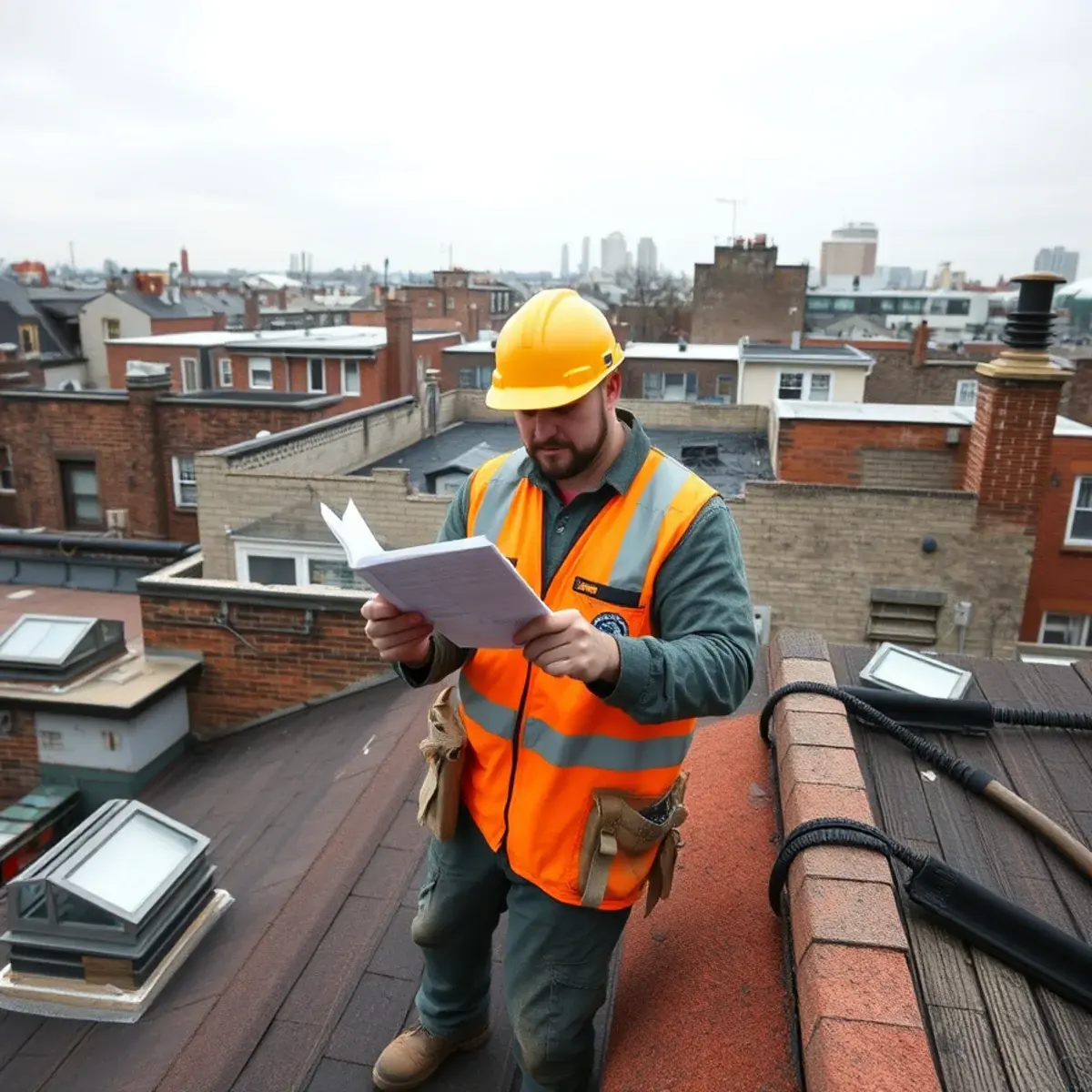 Storm damage roof repair near Mott Haven, NY