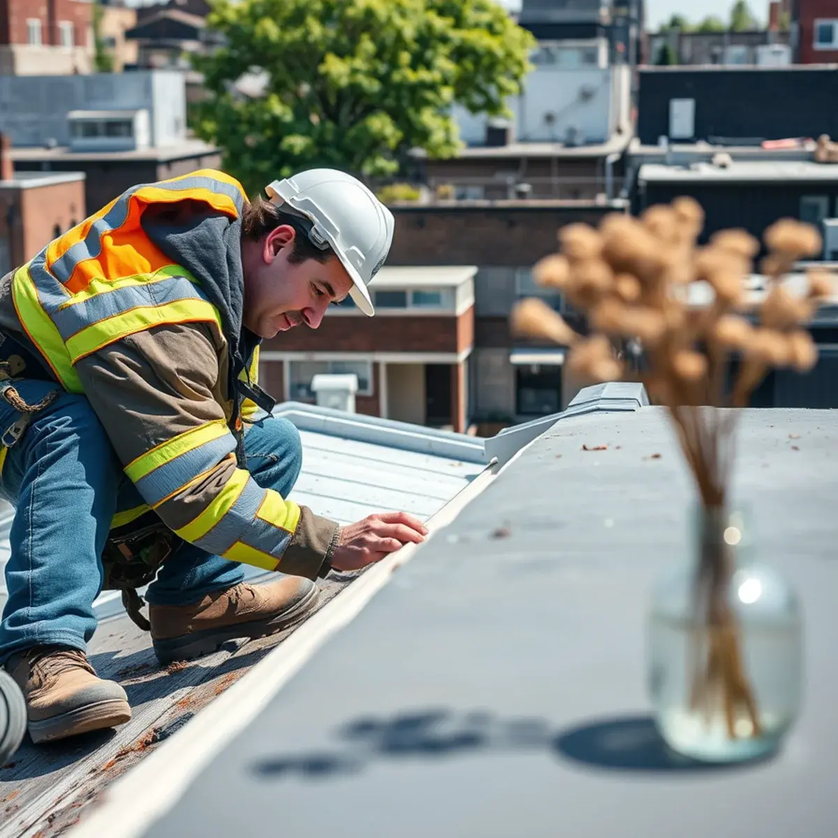 Gutter protection and roof drainage work near Mott Haven, NY