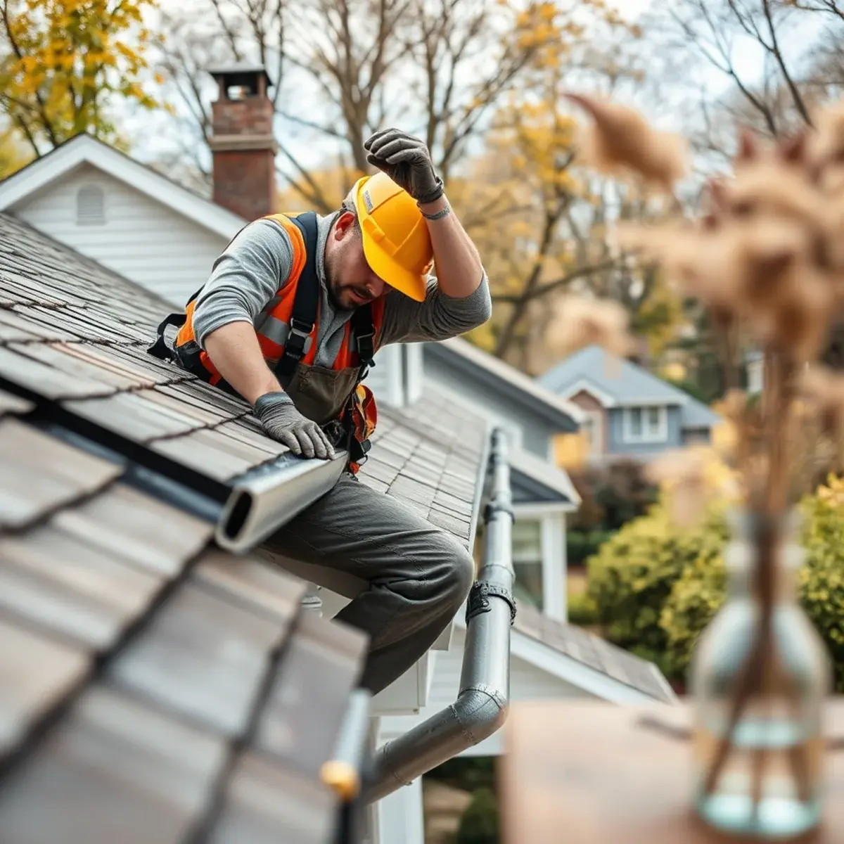Gutter protection and roof drainage work near Mount Kisco, NY