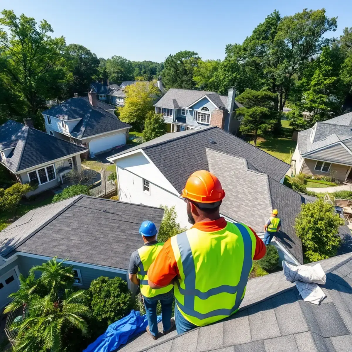 Roof replacement project near Nanuet, NY