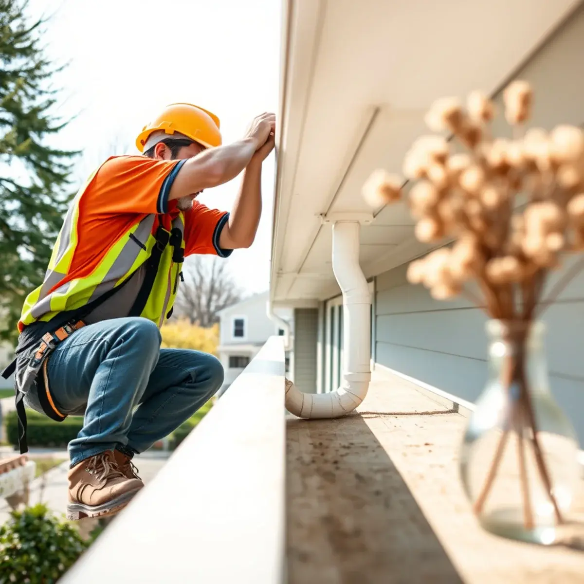 Gutter protection and roof drainage work near Nassau County, NY