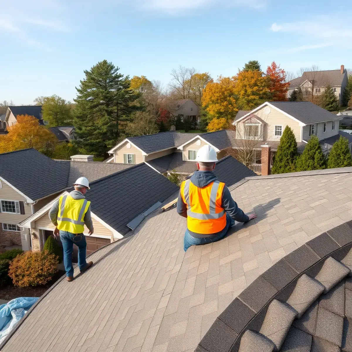 Roof replacement project near New Paltz, NY