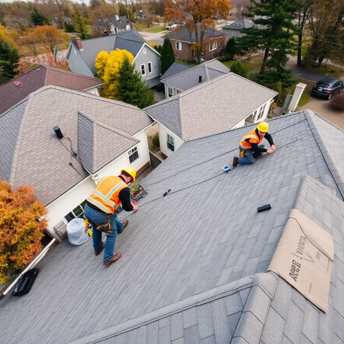Roof replacement project near Norwich, NY
