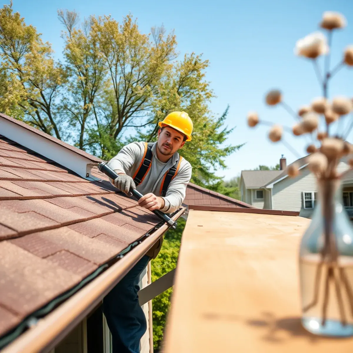 Gutter protection and roof drainage work near Olean, NY