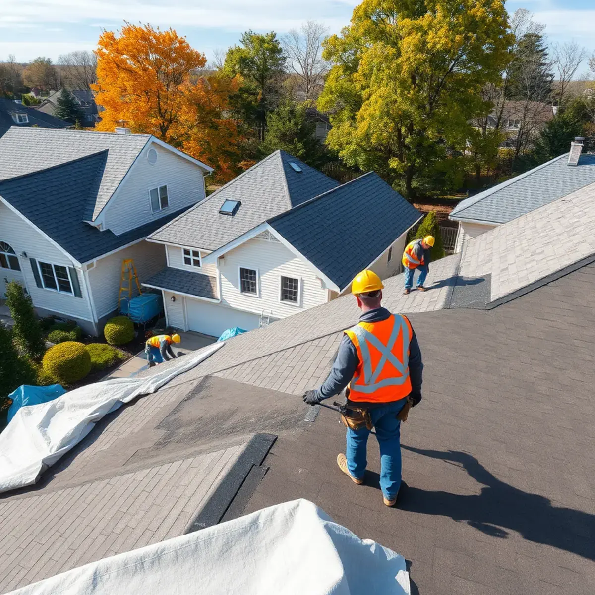 Roof replacement project near Oneida County, NY