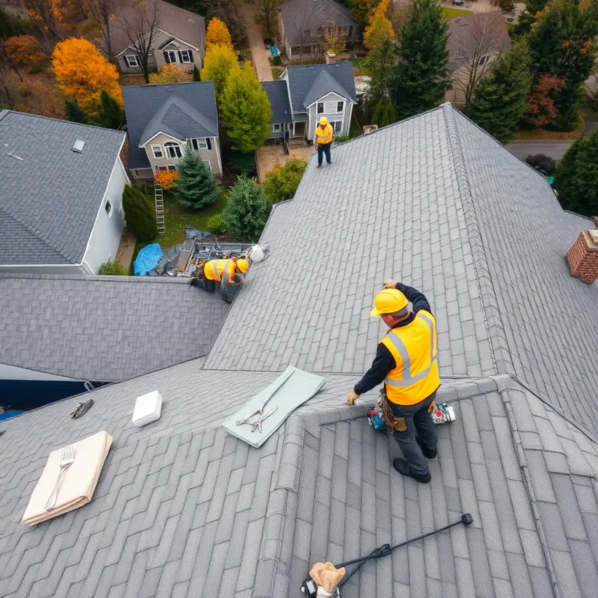 Roof replacement project near Oneida, NY
