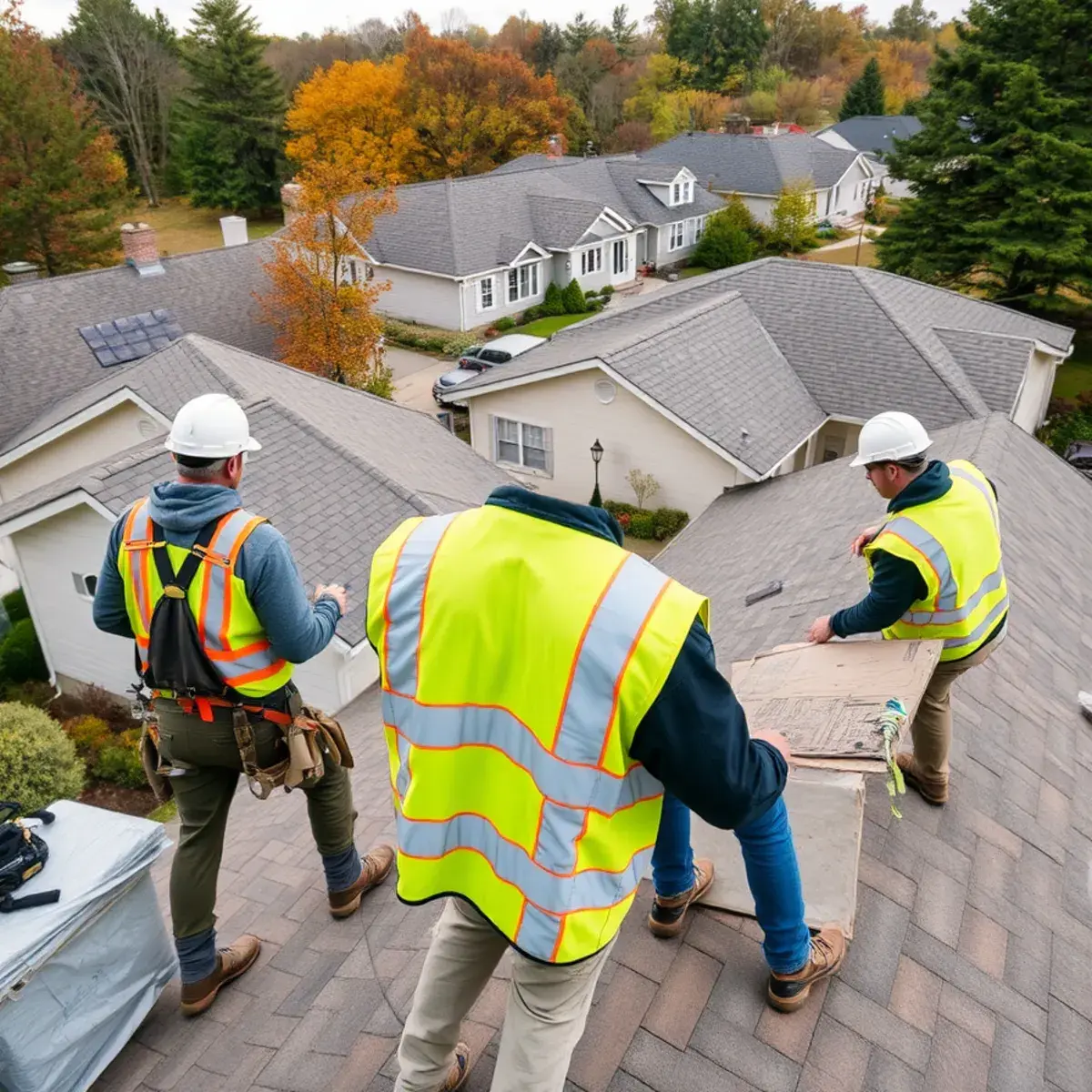 Roof replacement project near Orange County, NY