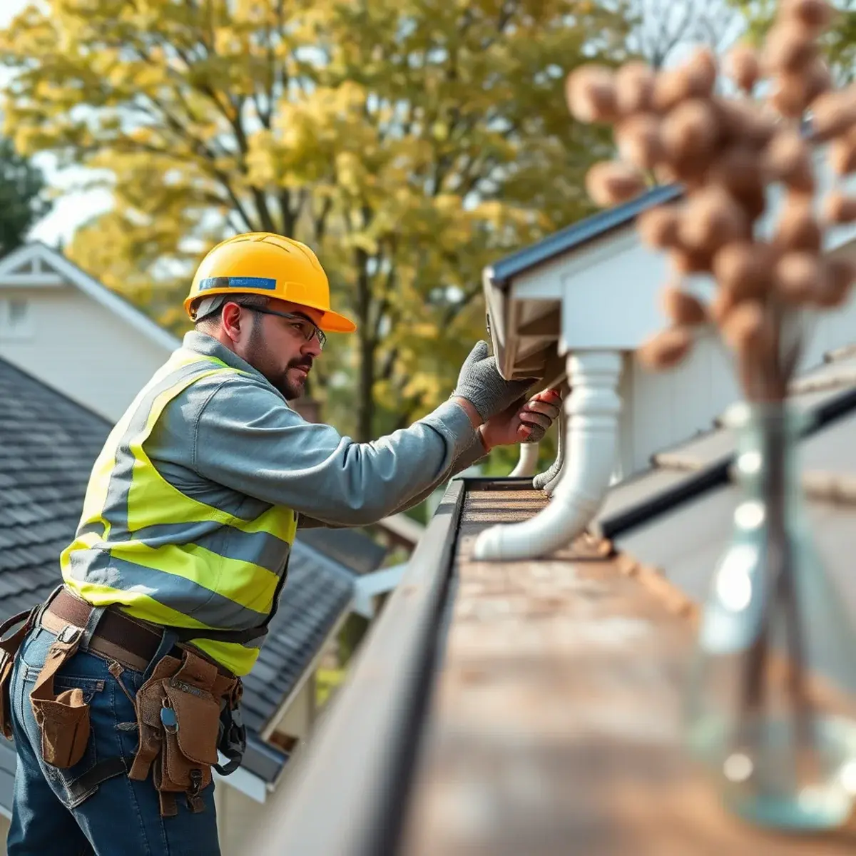 Gutter protection and roof drainage work near Orleans County, NY