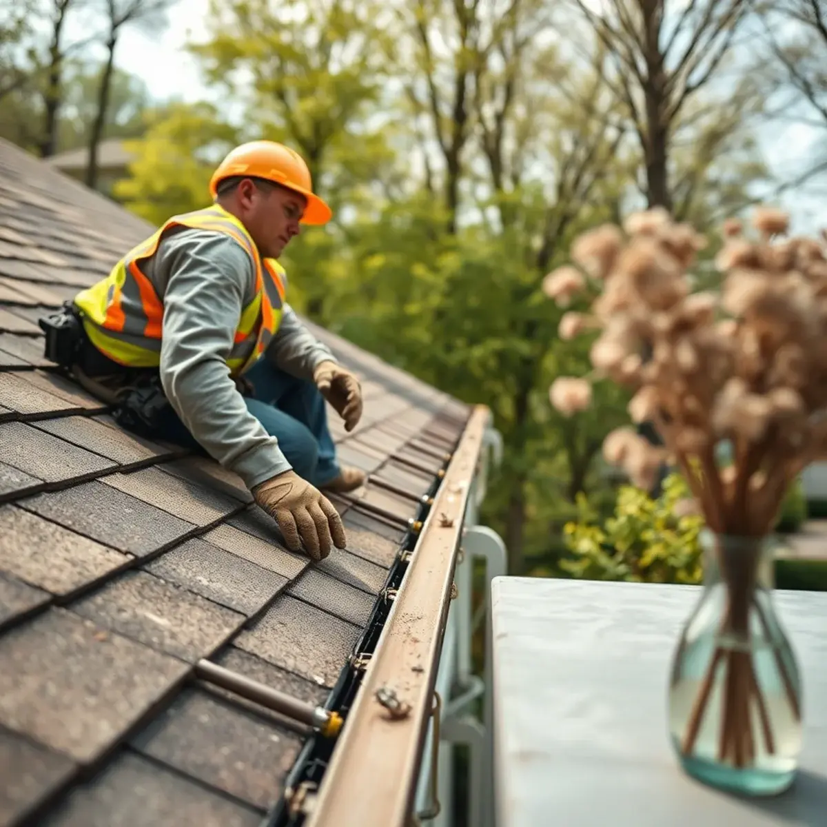 Gutter protection and roof drainage work near Ossining, NY