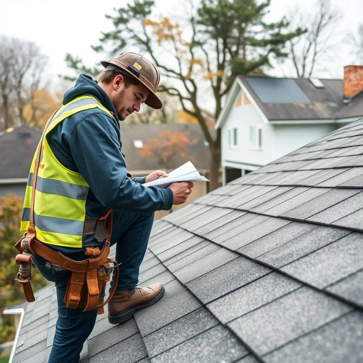 Storm damage roof repair near Oswego County, NY