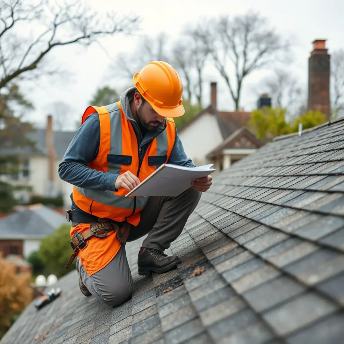 Storm damage roof repair near Pelham Manor, NY