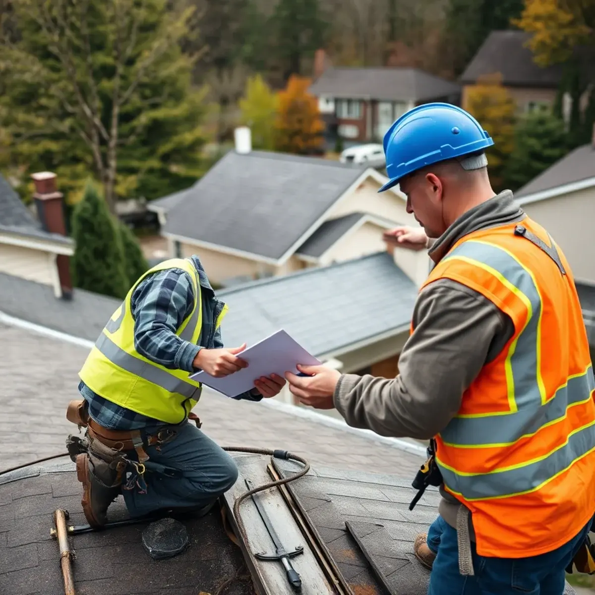 Storm damage roof repair near Philipstown, NY
