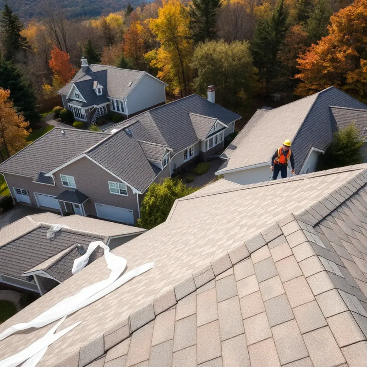 Roof replacement project near Phoenicia, NY