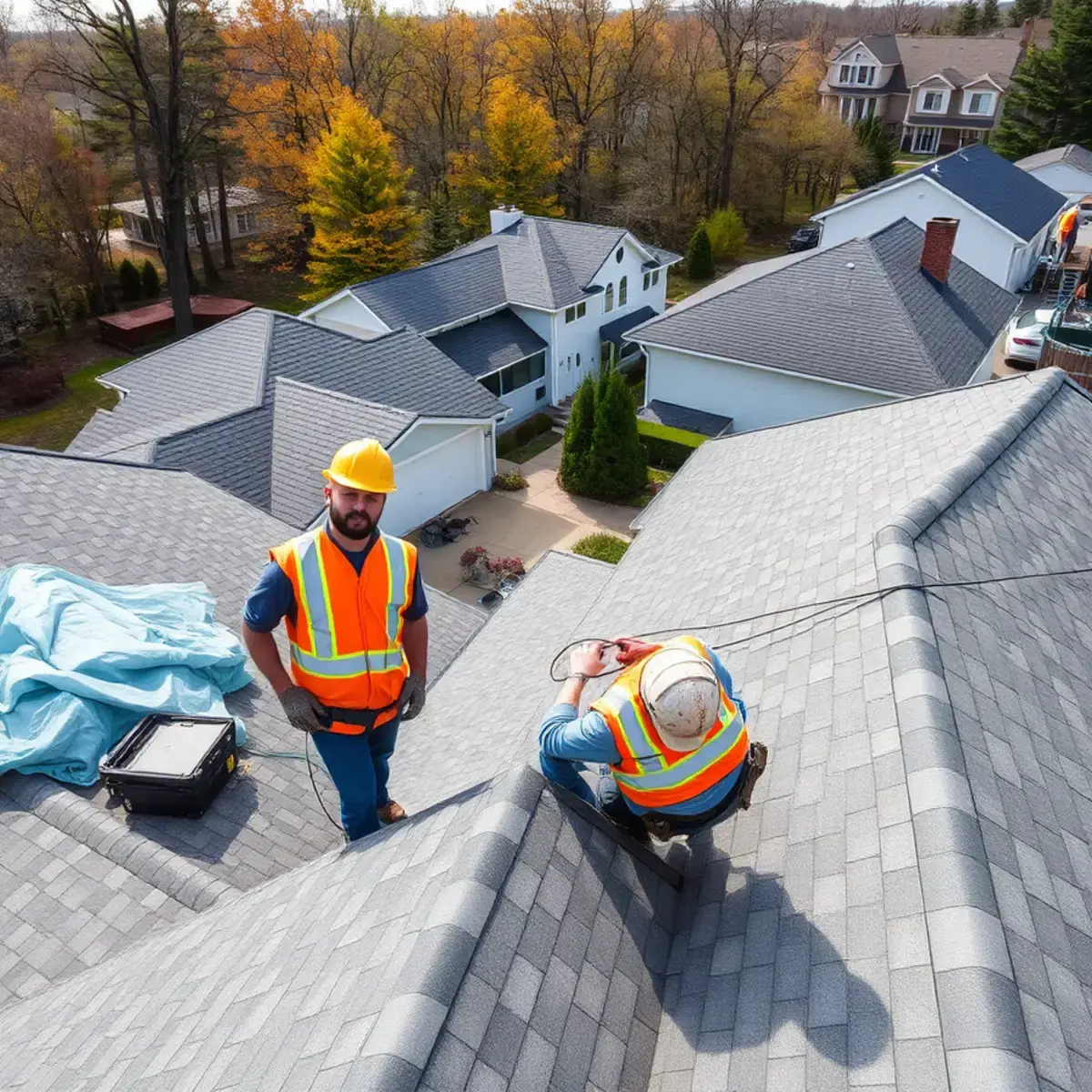 Roof replacement project near Plattsburgh, NY