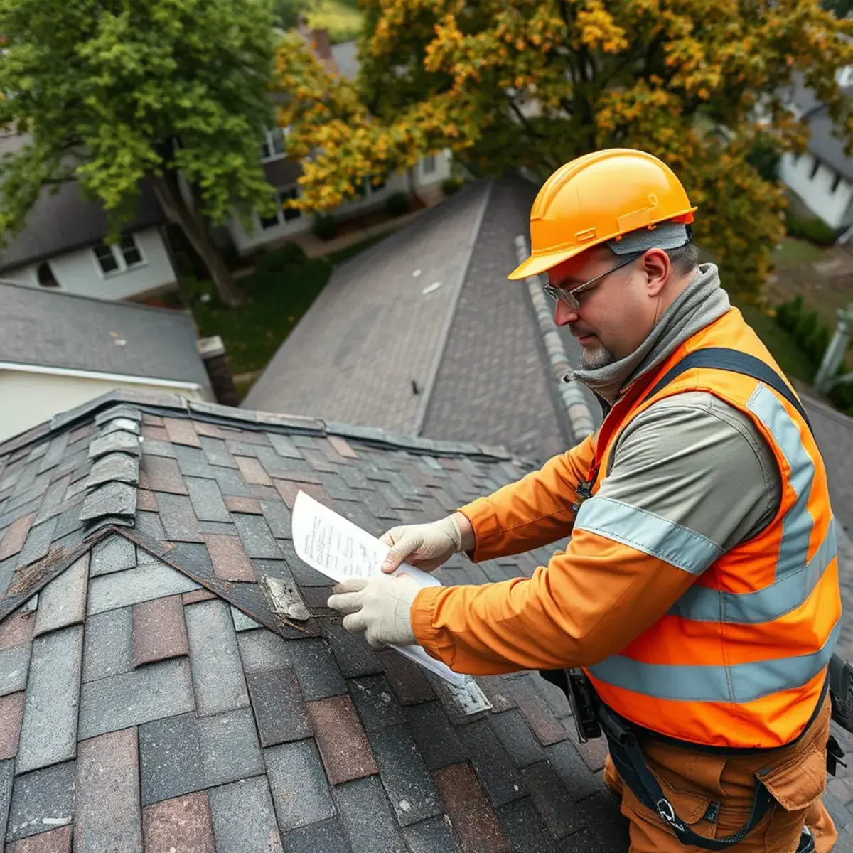 Storm damage roof repair near Pleasantville, NY