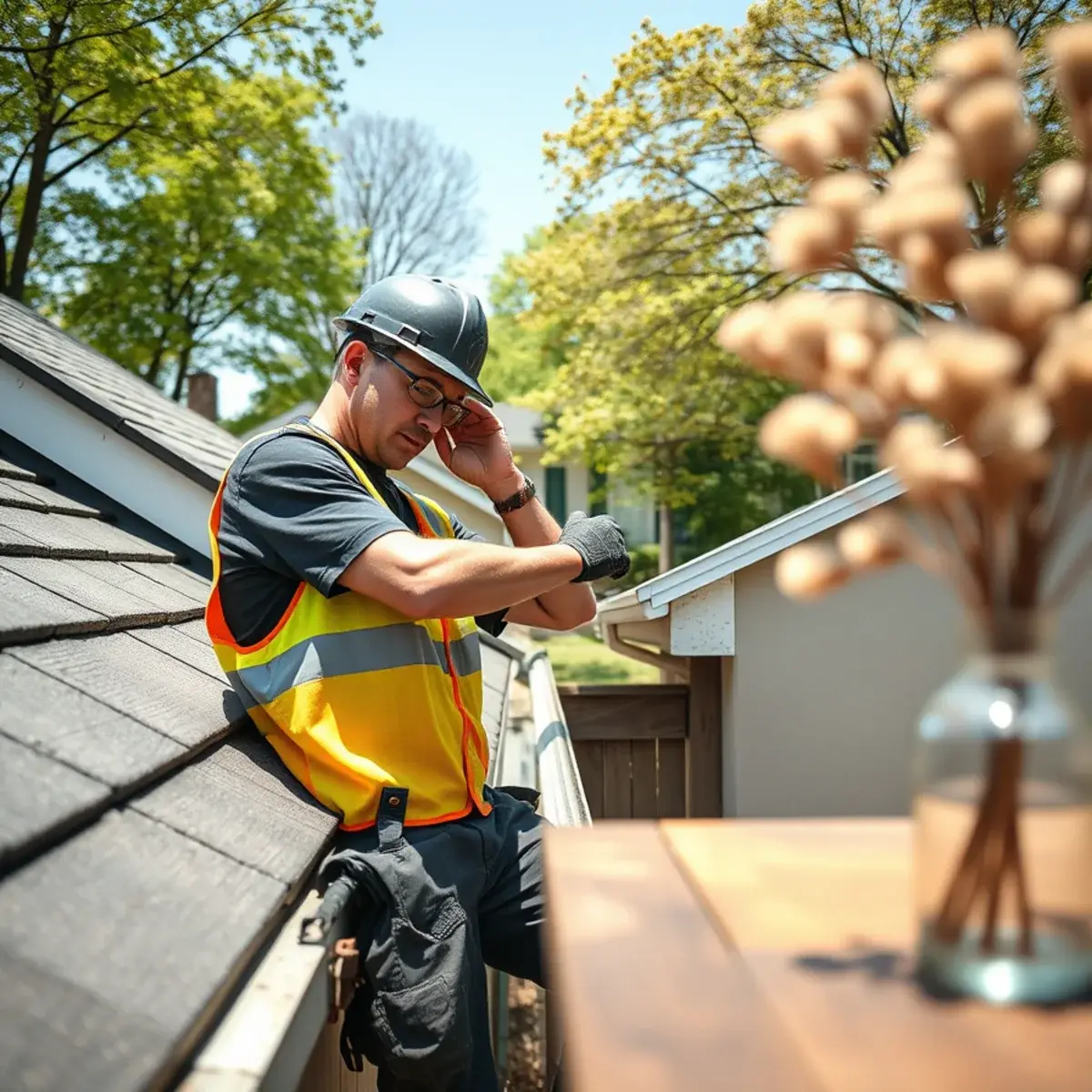 Gutter protection and roof drainage work near Port Chester, NY