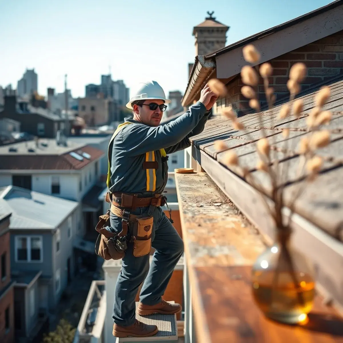 Gutter protection and roof drainage work near Port Richmond, NY