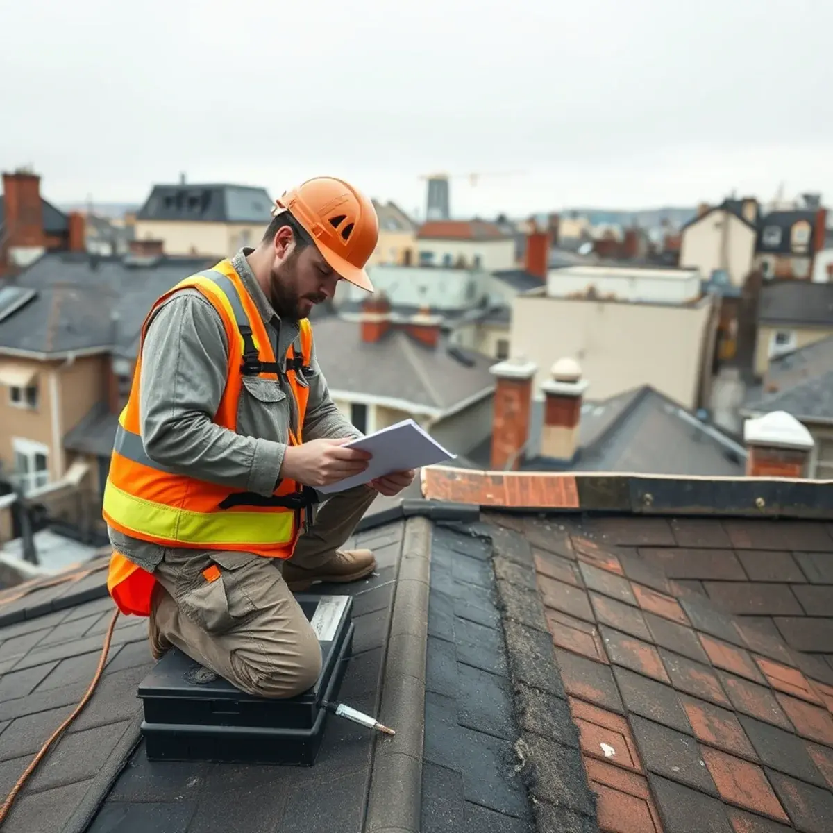 Storm damage roof repair near Prince's Bay, NY