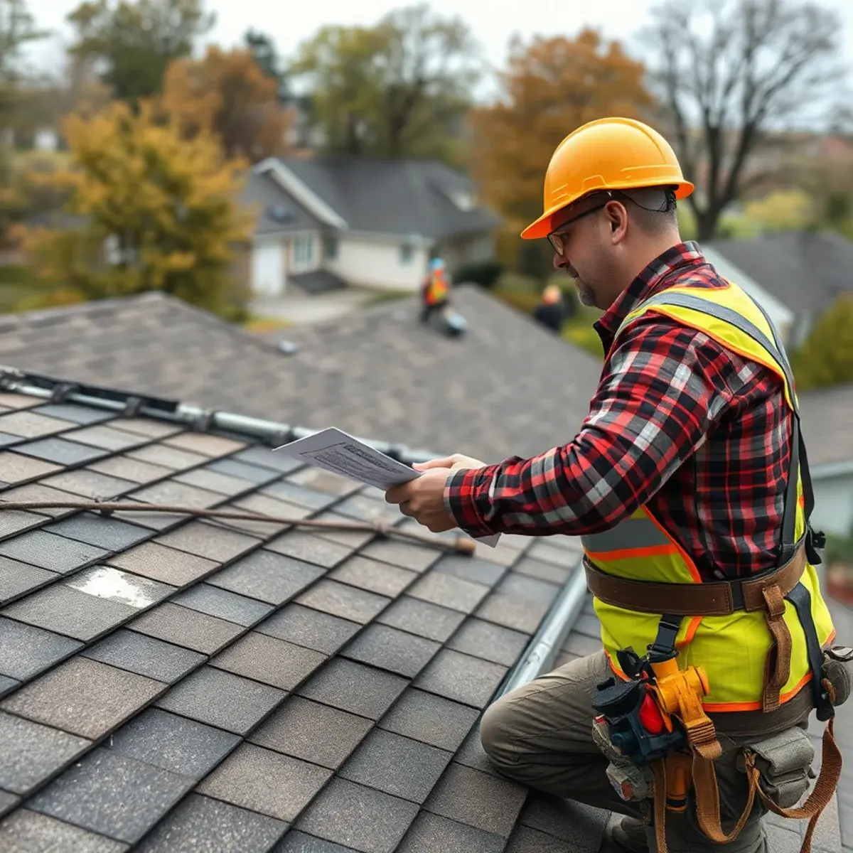 Storm damage roof repair near Queens County, NY
