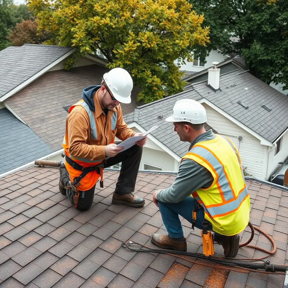 Storm damage roof repair near Queens, NY