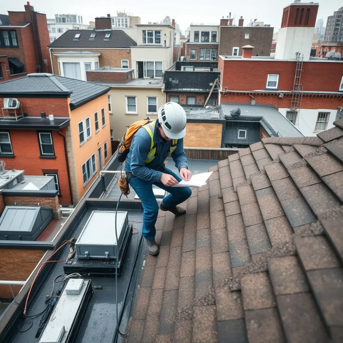 Storm damage roof repair near Queens Village, NY