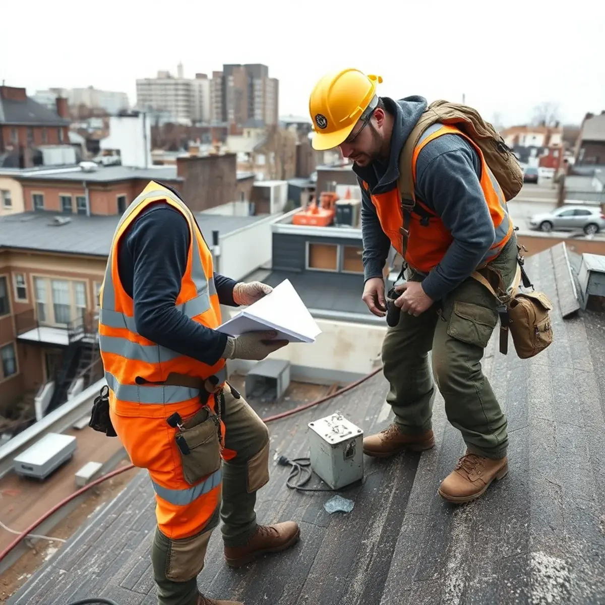 Storm damage roof repair near Red Hook, NY