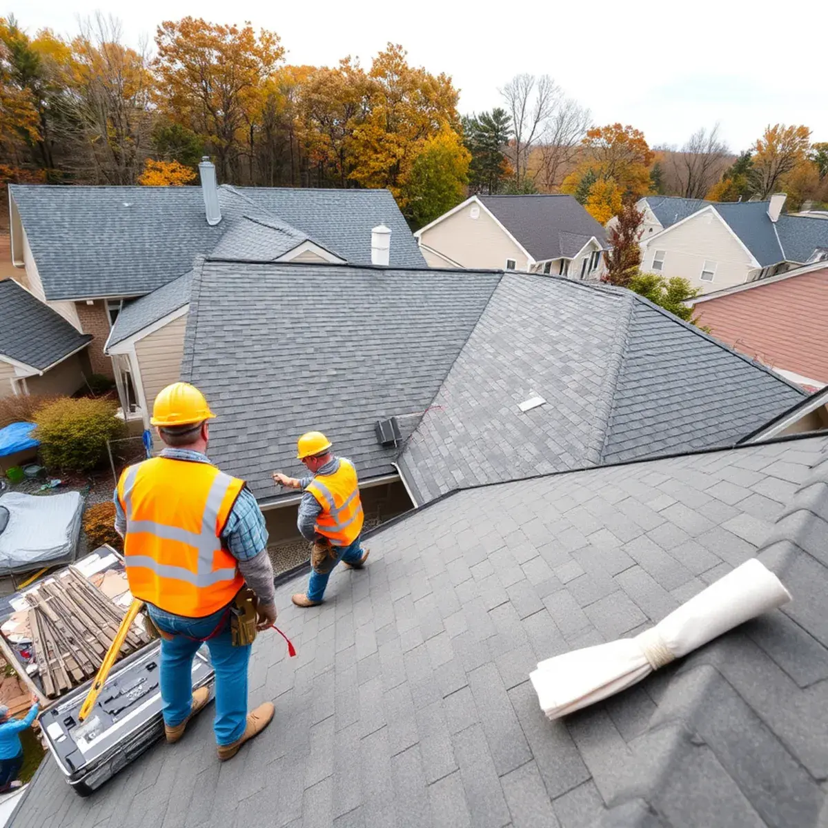 Roof replacement project near Rensselaer County, NY