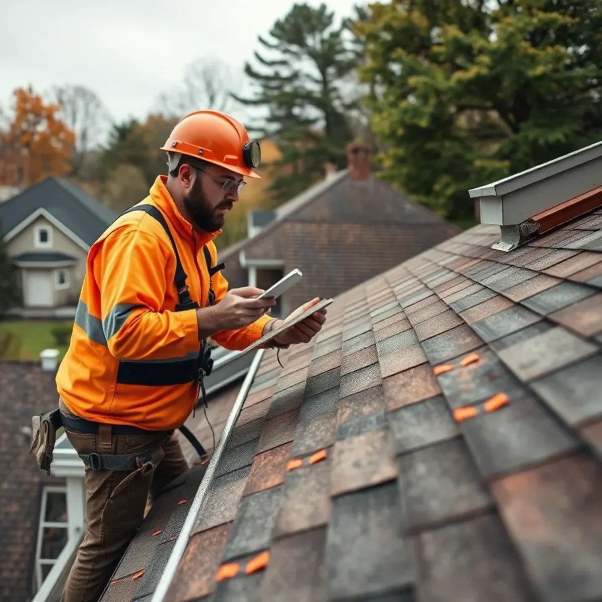 Storm damage roof repair near Rhinebeck, NY